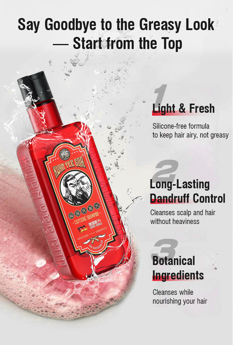 KWAN YEE GOR Caffeine Shampoo for Hair Loss & Dandruff - KWAN YEE GOR