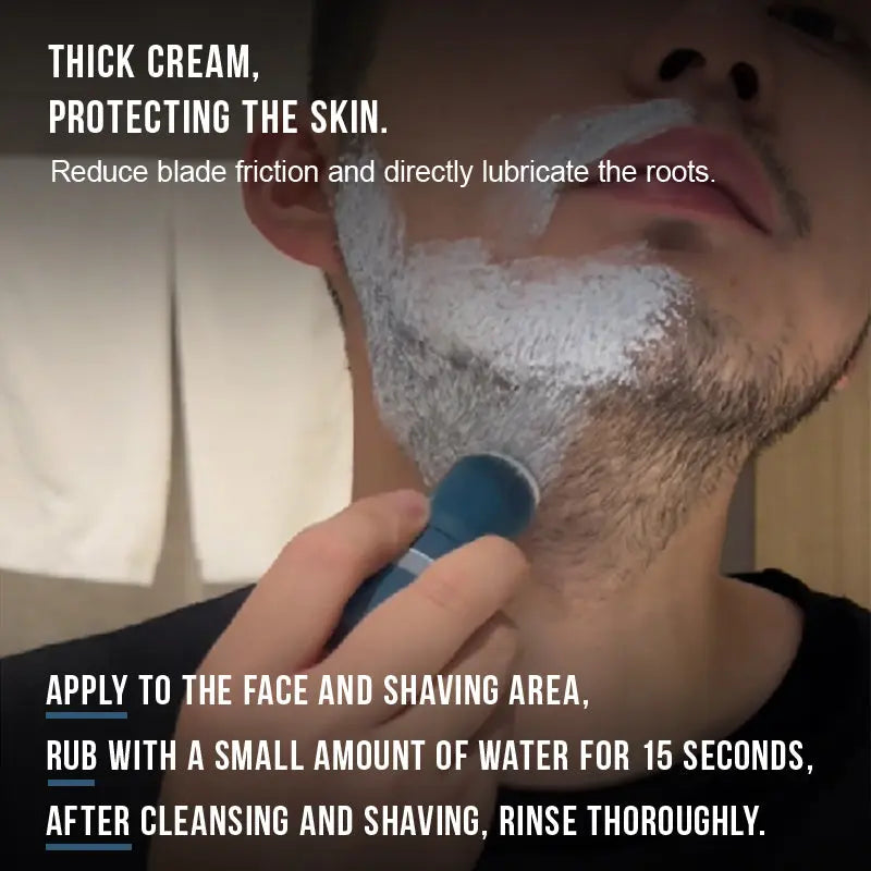 KWAN YEE GOR Premium 3-in-1 Shaving Soap, Face Wash & Cream - KWAN YEE GOR