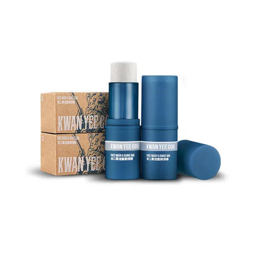KWAN YEE GOR Premium 3-in-1 Shaving Soap, Face Wash & Cream - KWAN YEE GOR