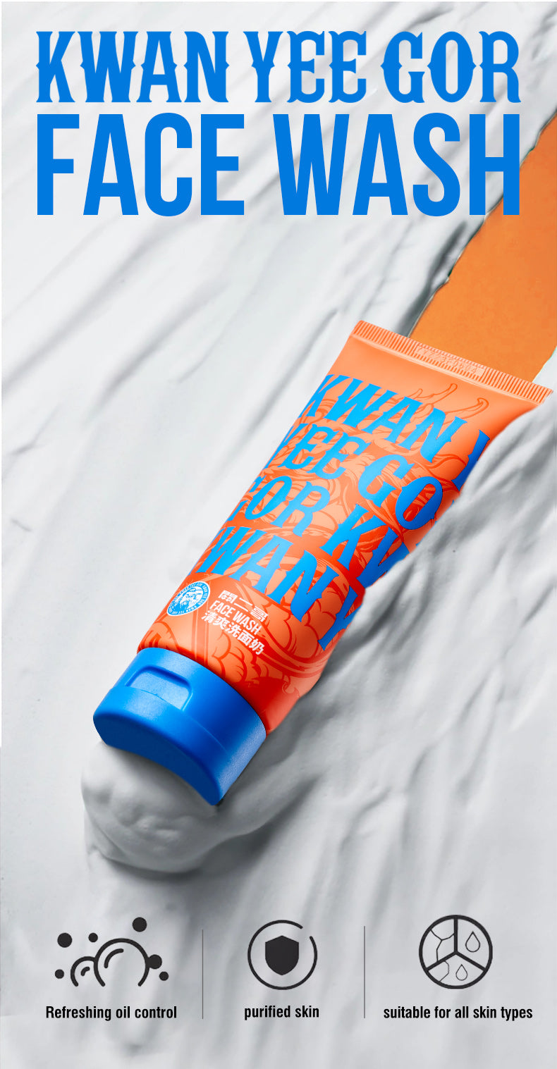 KWAN YEE GOR Caffeine Face Wash for Clear, Healthy Skin - KWAN YEE GOR