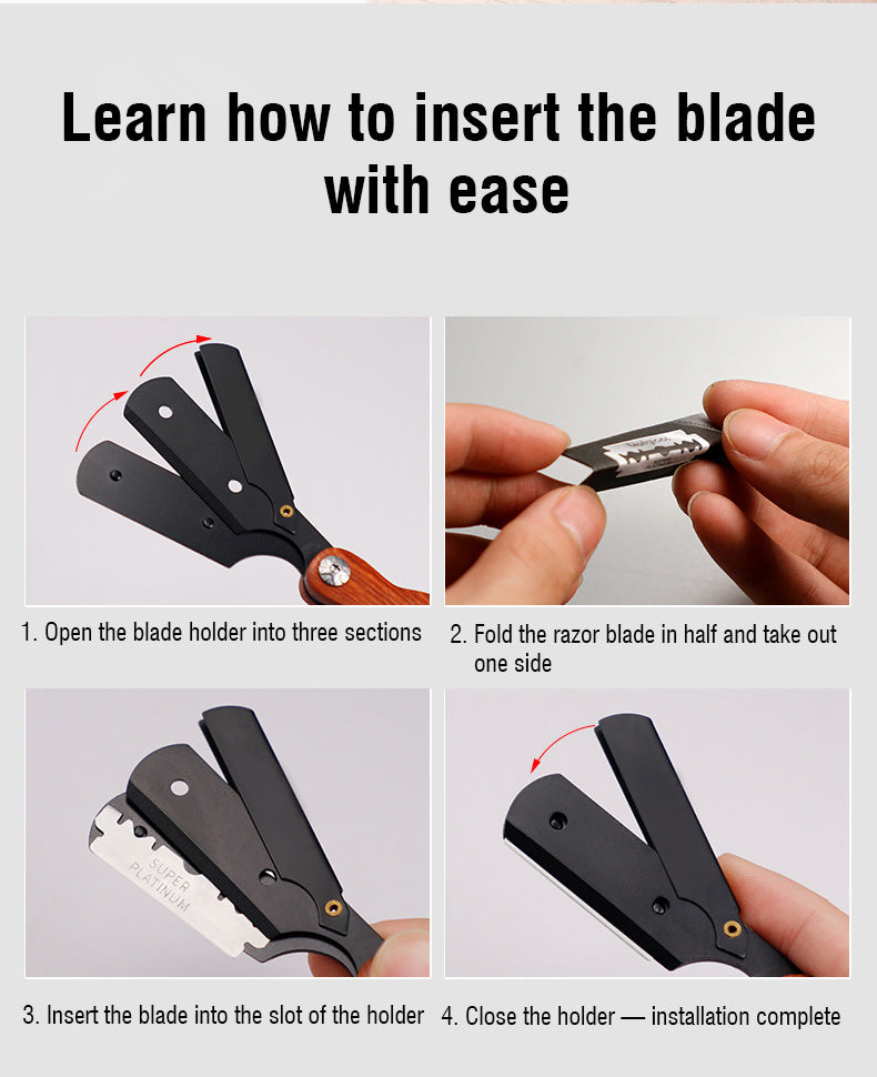 KWAN YEE GOR Straight Razor – Premium Straight Razor for Men - KWAN YEE GOR