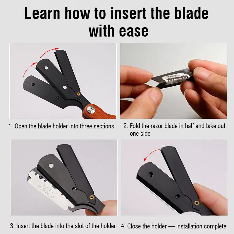 KWAN YEE GOR Straight Razor – Premium Straight Razor for Men - KWAN YEE GOR