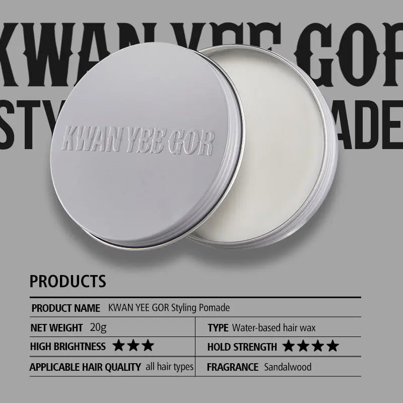 KWAN YEE GOR Hair Pomade for Men - KWAN YEE GOR