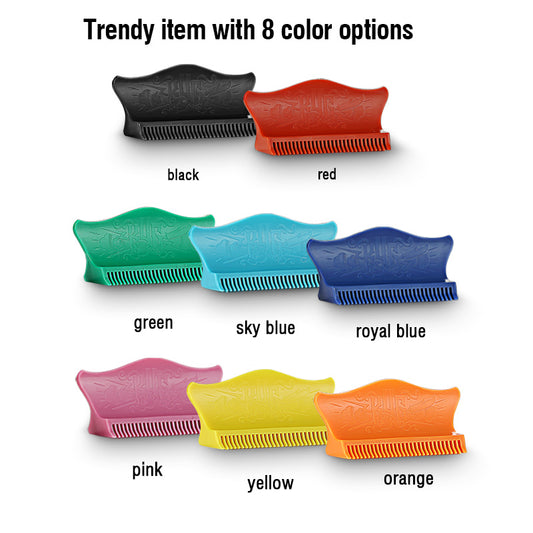 KWAN YEE GOR Patent Pocket Oil Comb – Black Grooming Tool - KWAN YEE GOR