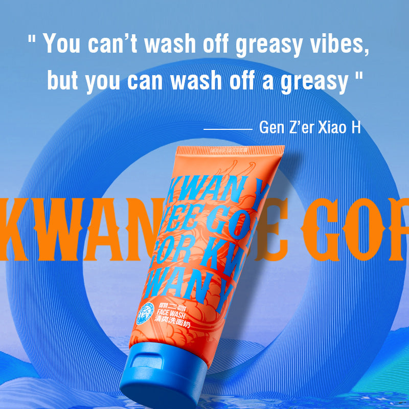 KWAN YEE GOR Caffeine Face Wash for Clear, Healthy Skin - KWAN YEE GOR