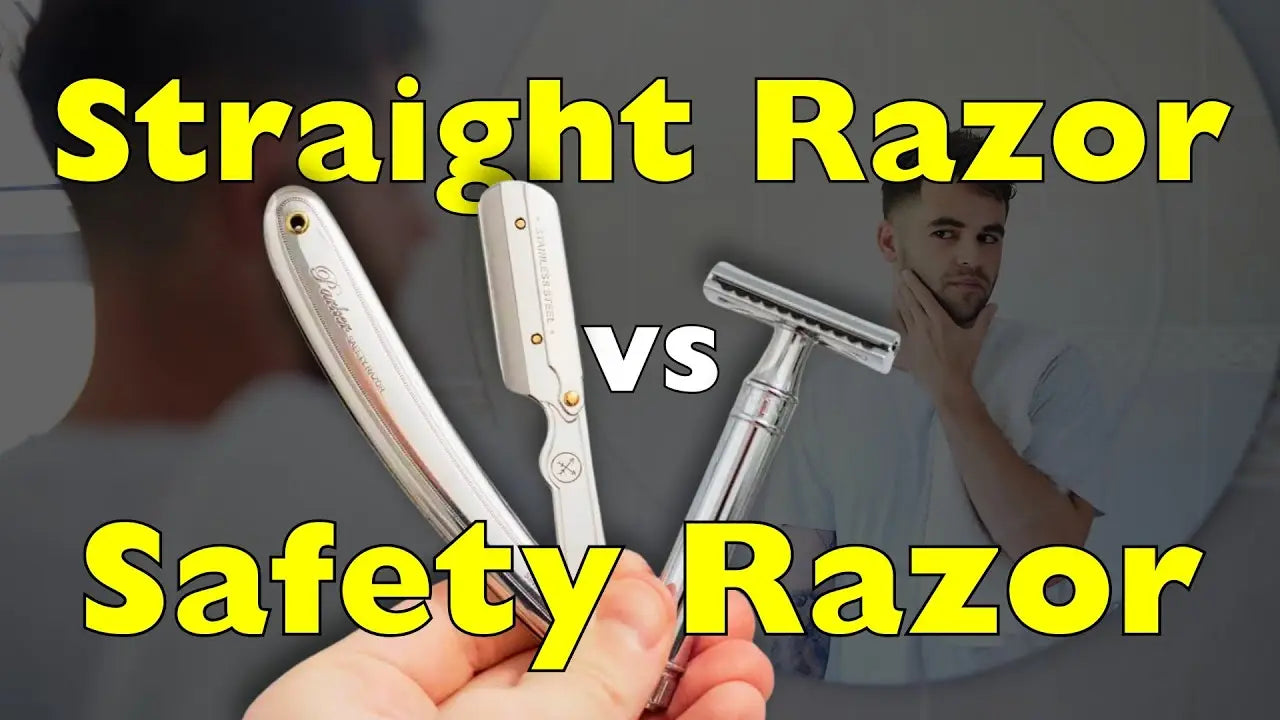 Straight Razor vs Safety Razor – Best Shaving Tools for Skin in 2025 ...