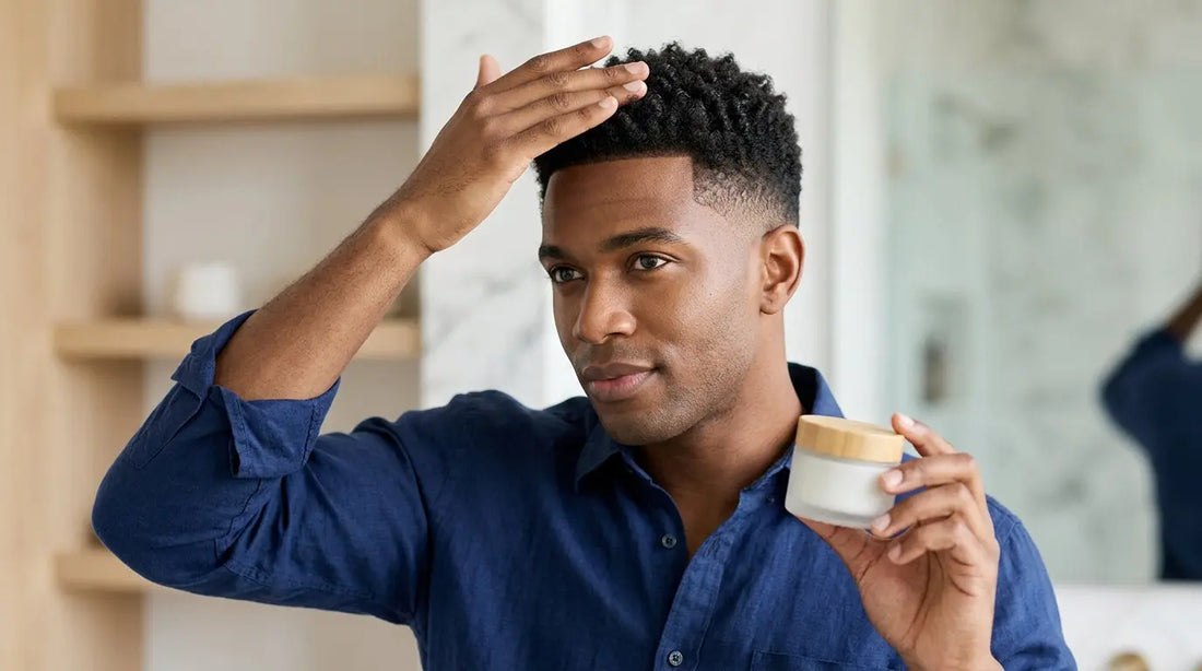 strong hold pomade - How to Achieve a Sharp Professional Style with Natural Hair Pomades