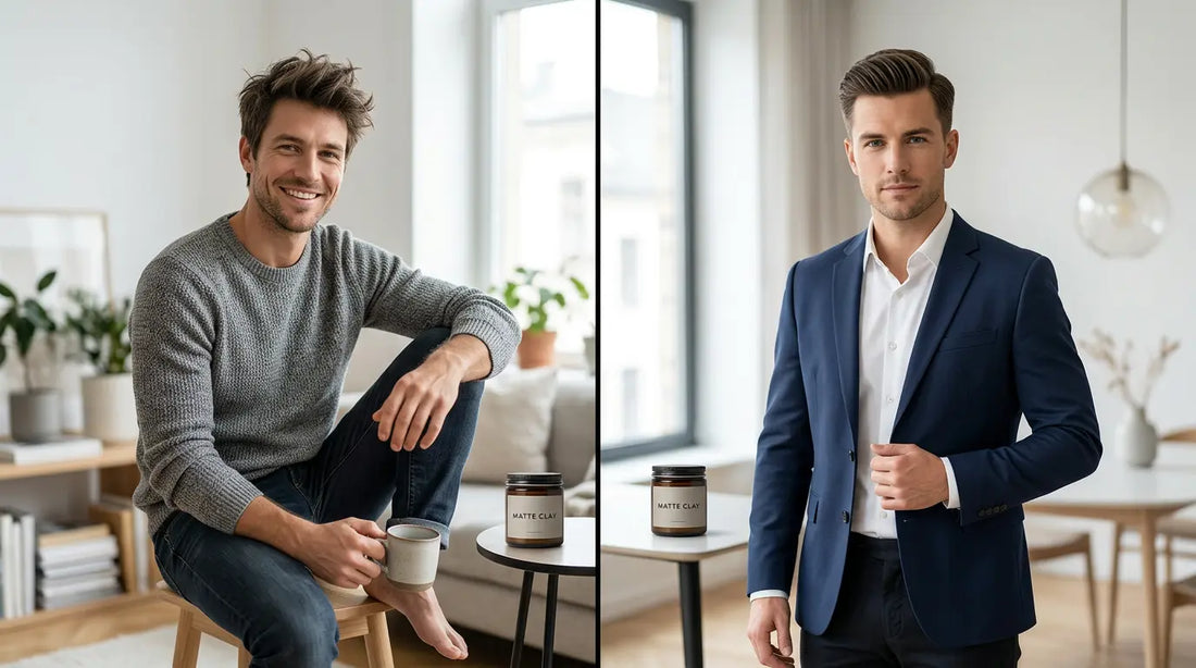low shine pomade - Casual vs. Formal Matte Styles: When to Use Hair Clay in 2026