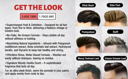 Top 5 Strong Hold Pomades for Ultimate Hair Control in 2026 KWAN YEE GOR