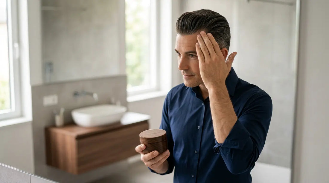 high shine pomade - The Effortless Way to Style High-Hold Haircuts for Sensitive Skin