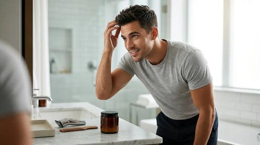 low shine pomade - How Celebrities Master a 5-Minute Morning Grooming Routine with Matte Clay