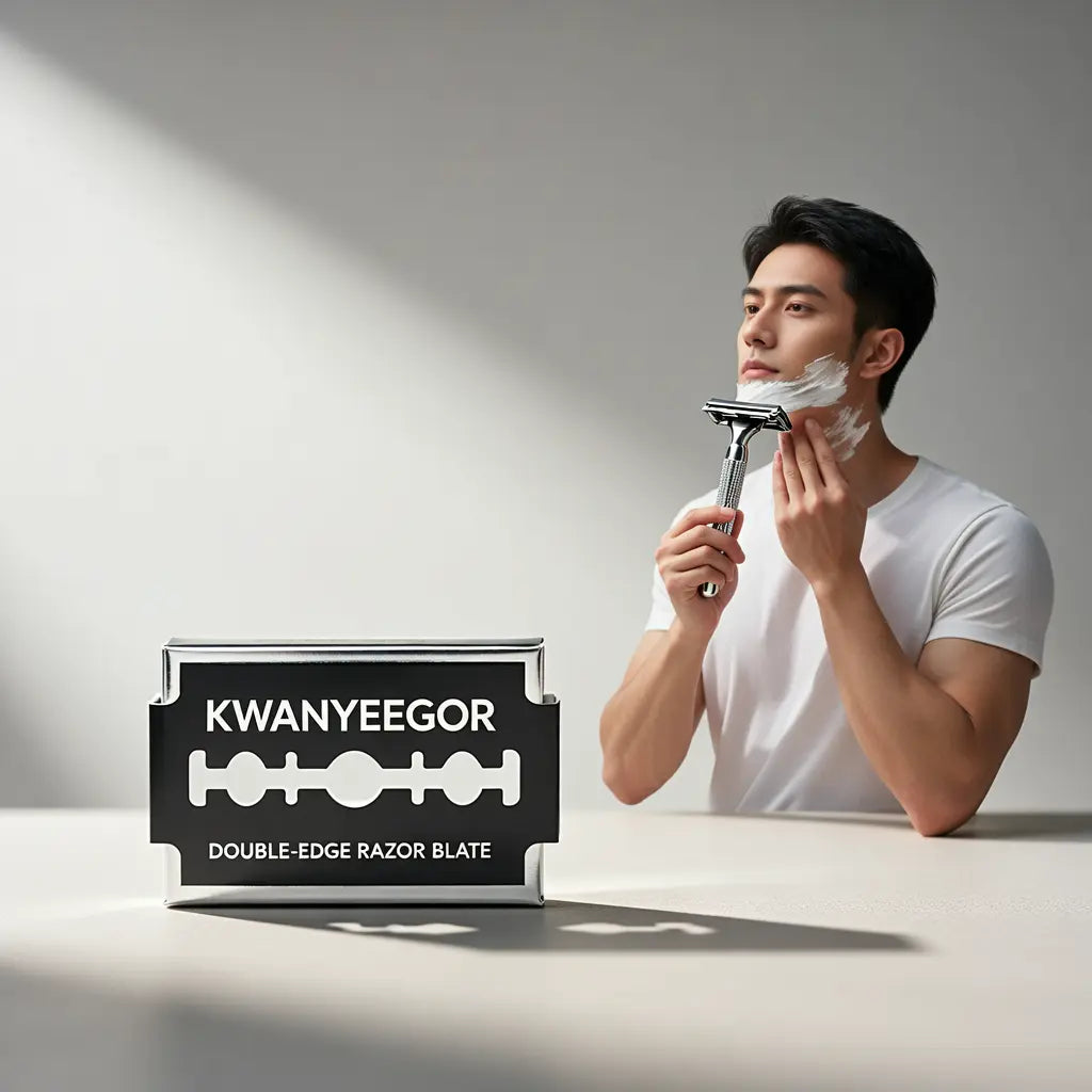 A Double Edge Razor Blade That Finally Works for Post-Shave Redness