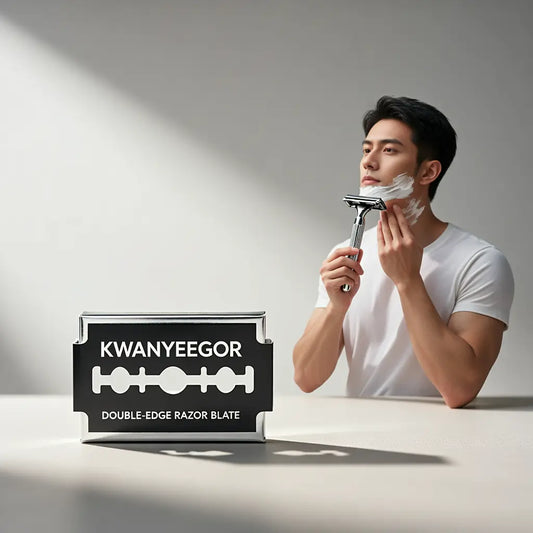 A Double Edge Razor Blade That Finally Works for Post-Shave Redness