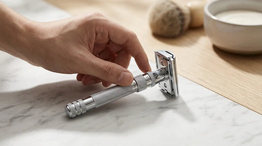 safety razor adjustable - The Art of Tailoring Your Shave: Mastering the 7-Level Adjustability of the KWAN YEE GOR Safety Razor
