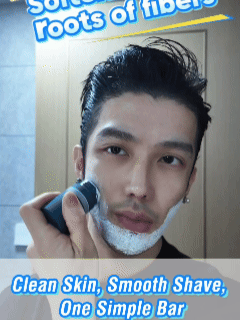 KWAN YEE GOR Premium 3-in-1 Shaving Soap, Face Wash & Cream KWAN YEE GOR