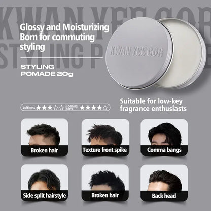 KWAN YEE GOR Hair Pomade for Men - KWAN YEE GOR