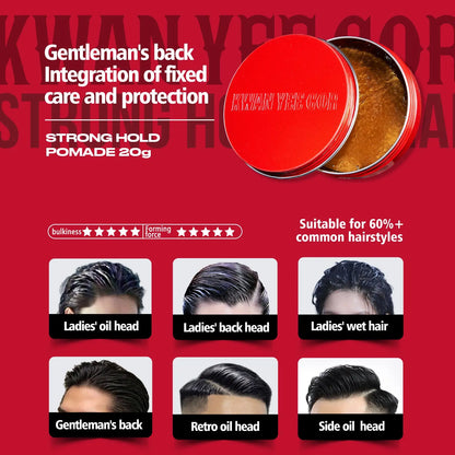 KWAN YEE GOR Strong Hold Hair Pomade - KWAN YEE GOR