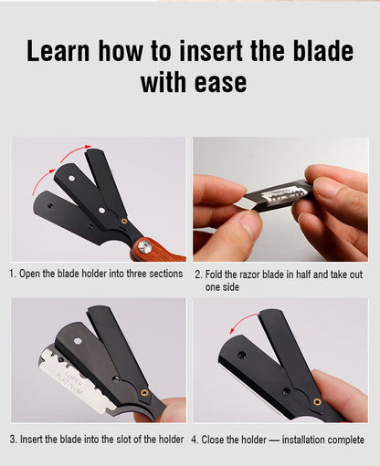 KWAN YEE GOR Straight Razor – Premium Straight Razor for Men - KWAN YEE GOR