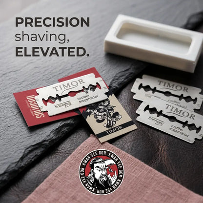 Kwanyeegor Double Edge Razor, Safety Razor Blades – Ultra Sharp & Durable (10-Pack) KWAN YEE GOR