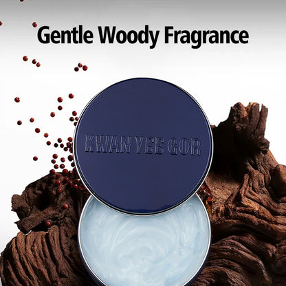 KWAN YEE GOR Cream Pomade | Hair Wax with Beeswax, Camellia & Shea Butter