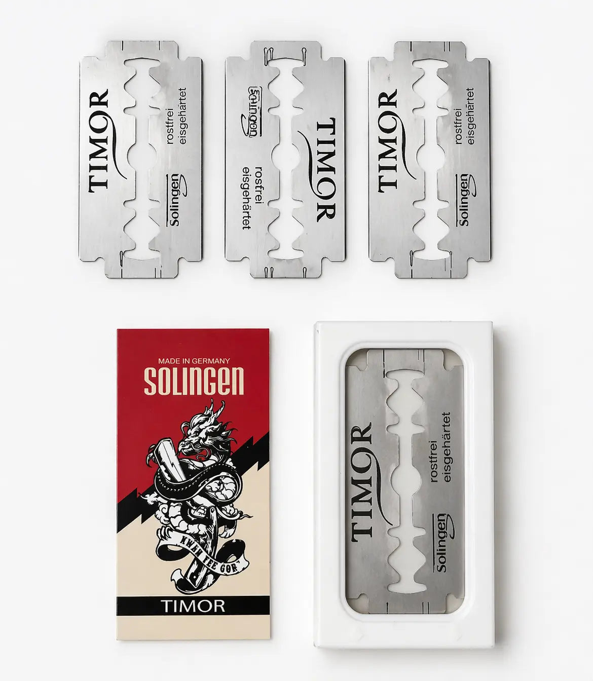 Kwanyeegor Double Edge Razor, Safety Razor Blades – Ultra Sharp & Durable (10-Pack) KWAN YEE GOR