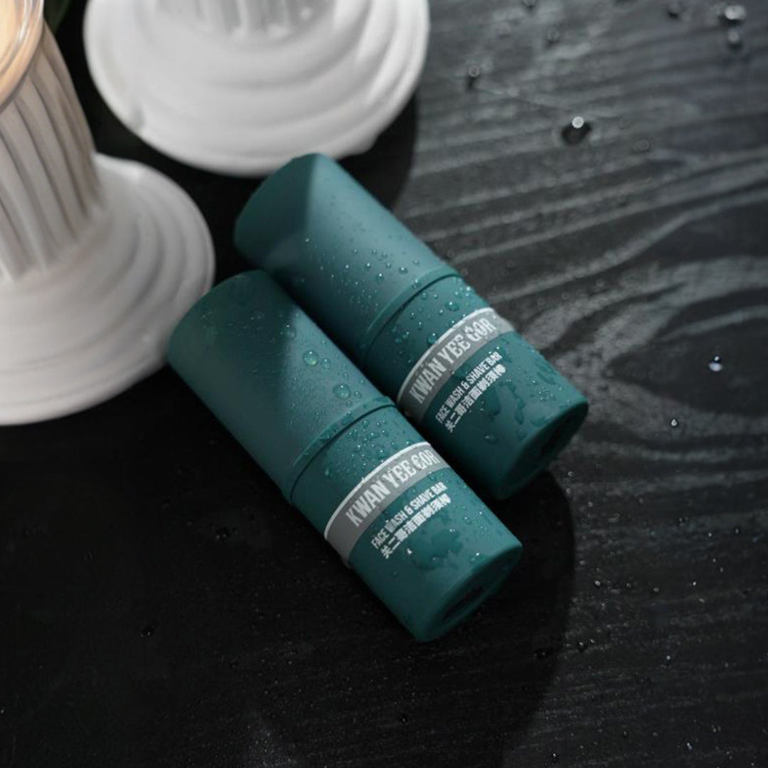 KWAN YEE GOR Premium 3-in-1 Shaving Soap, Face Wash & Cream KWAN YEE GOR