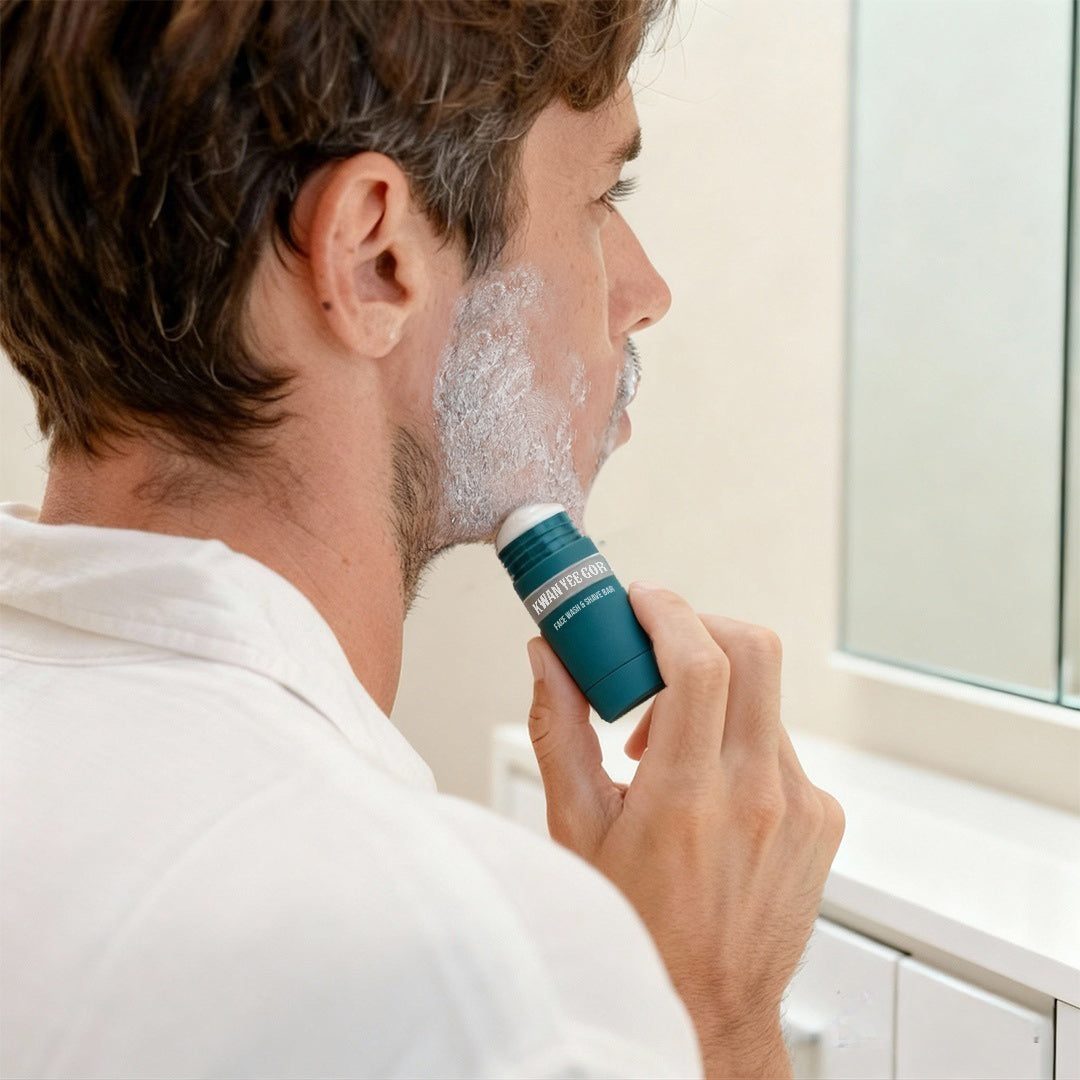 KWAN YEE GOR Premium 3-in-1 Shaving Soap, Face Wash & Cream KWAN YEE GOR