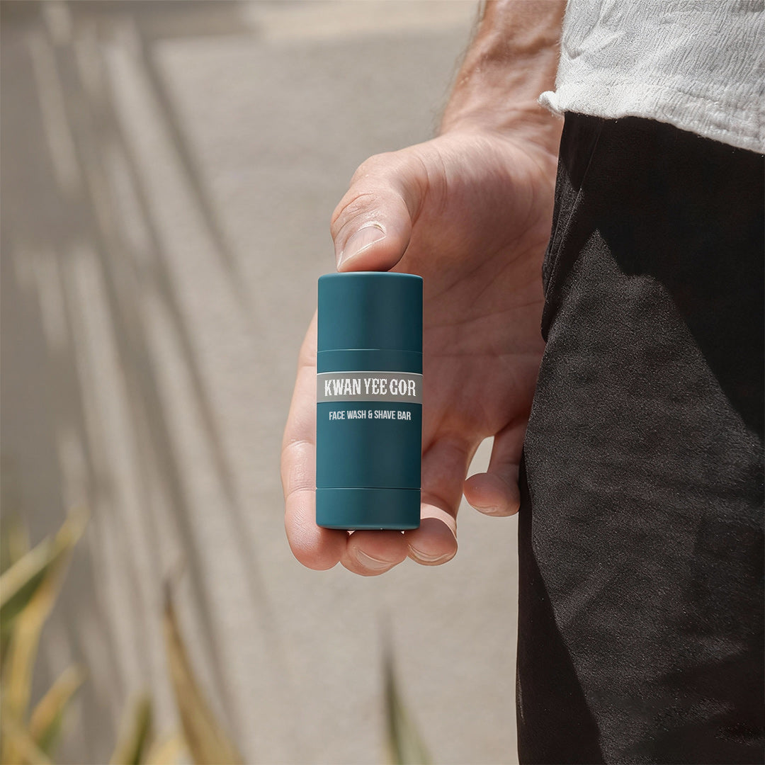 KWAN YEE GOR Premium 3-in-1 Shaving Soap, Face Wash & Cream KWAN YEE GOR