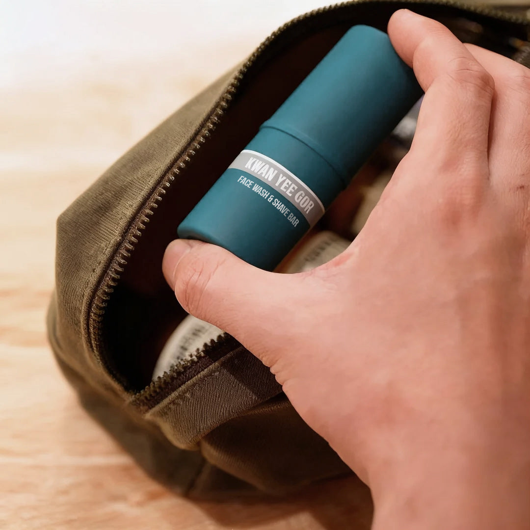 KWAN YEE GOR Premium 3-in-1 Shaving Soap, Face Wash & Cream KWAN YEE GOR