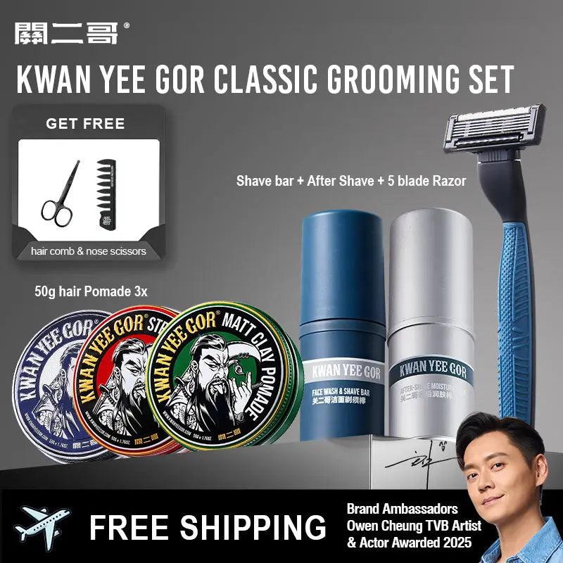 Kwanyeegor Men's Grooming Full Set KWAN YEE GOR
