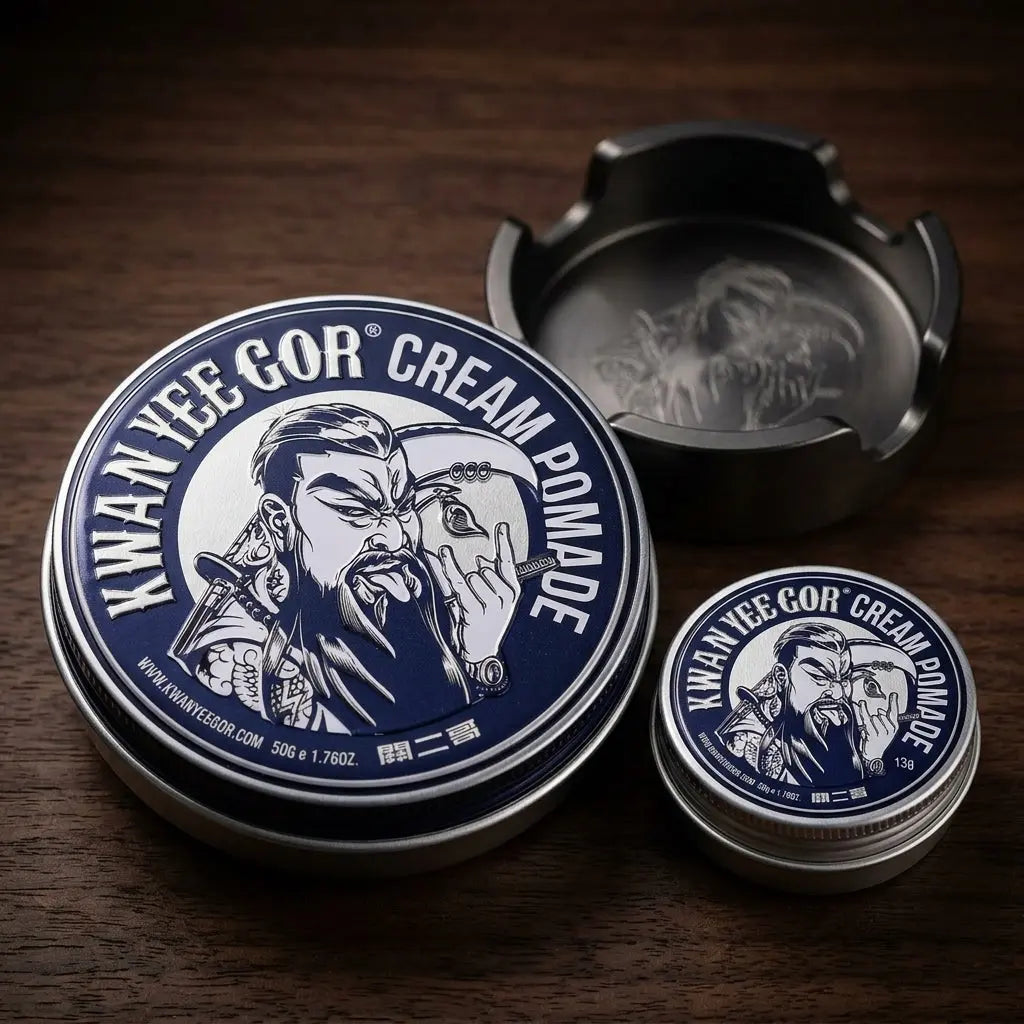 Hair Pomade Tin — Collection Trio Grouping | Generated by Modelize