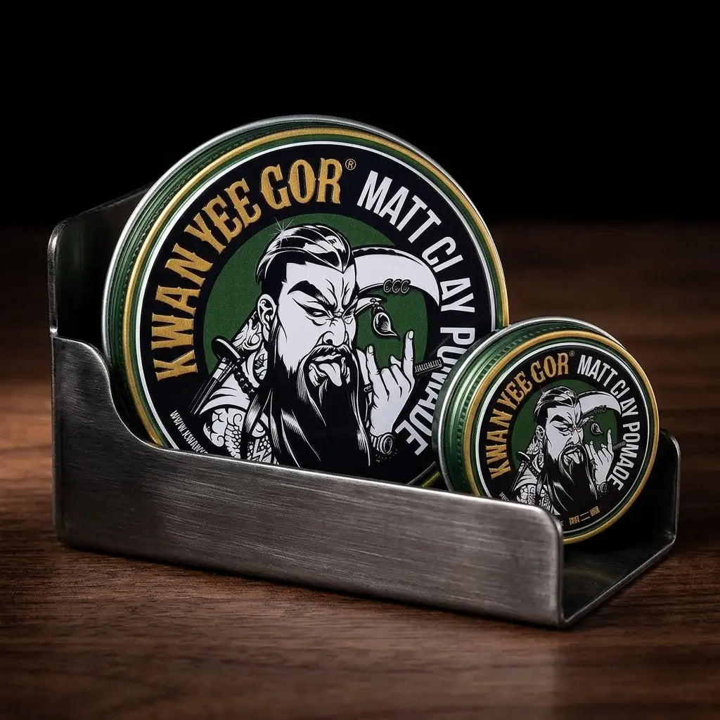 Hair pomade tin — Collection Trio Grouping | Generated by Modelize