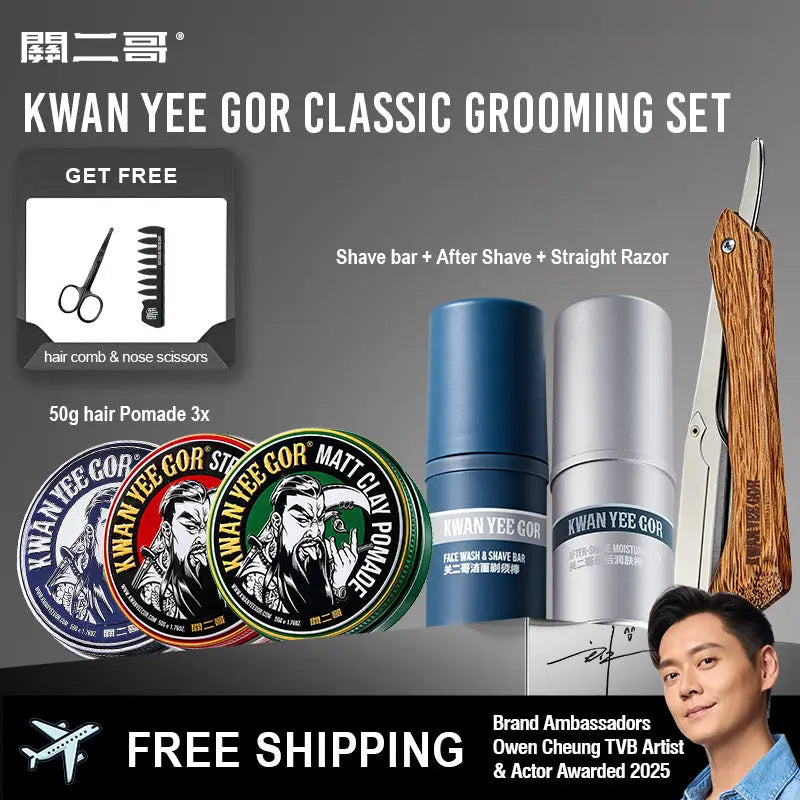 Kwanyeegor Men's Grooming Full Set KWAN YEE GOR
